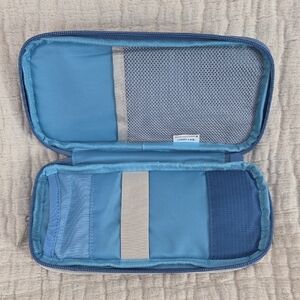Blue Travel Organizer Bag